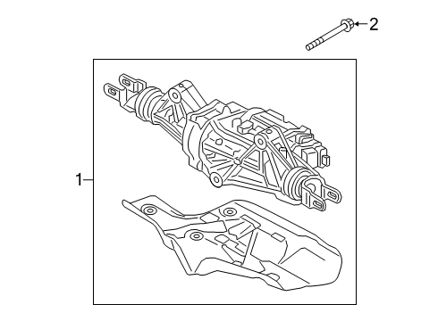 2023 Audi S6 Steering Gear & Linkage Diagram