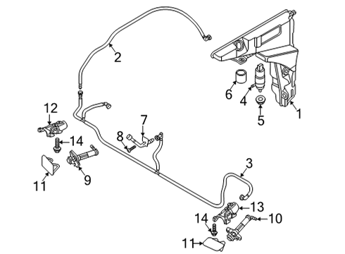2020 Audi S7 Sportback Wipers Diagram