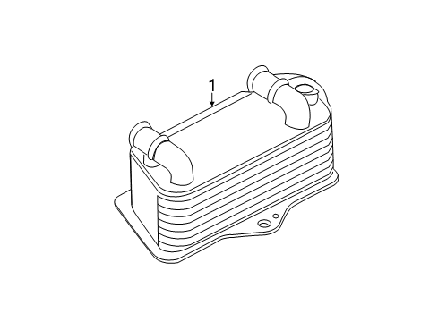 2011 Audi TT Quattro Trans Oil Cooler