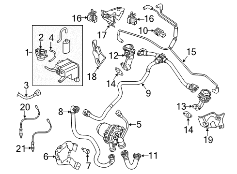 2015 Audi Q7 Secondary Air Injection System Diagram