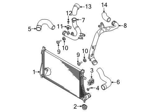2024 Audi Q3 Intercooler Diagram