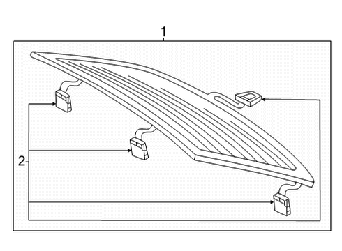 2024 Audi A3 Quattro Back Glass
