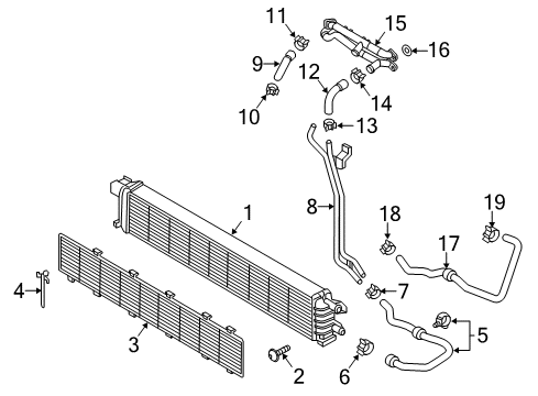2015 Audi SQ5 Intercooler Diagram