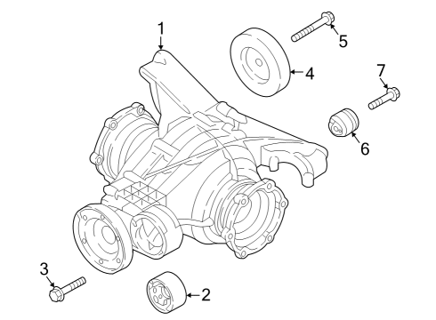 2024 Audi A4 allroad Axle & Differential - Rear