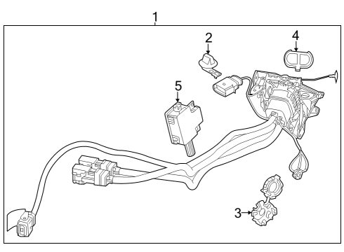 2023 Audi e-tron GT Electrical Components Diagram 4