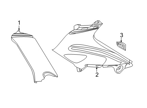 2024 Audi A4 allroad Interior Trim - Quarter Panels