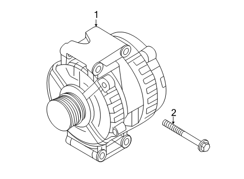 2023 Audi A6 Quattro Alternator Diagram 2