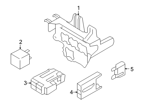 2011 Audi A5 Fuse & Relay Diagram 3