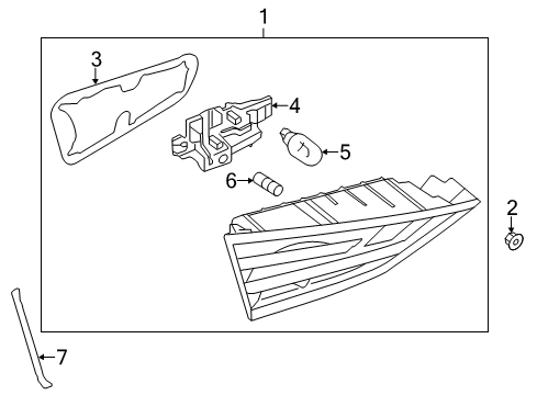 2015 Audi S3 Backup Lamps Diagram