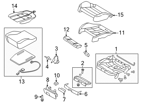 2015 Audi SQ5 Heated Seats Diagram 3