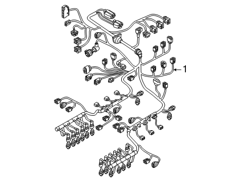 2014 Audi S5 Wiring Harness