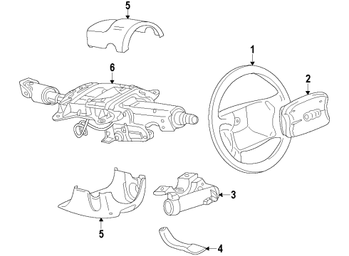 2015 Audi S8 Steering Column Diagram