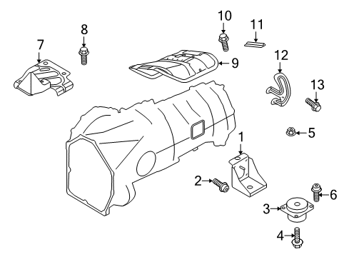 2009 Audi R8 Trans Mounting