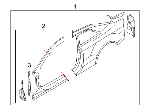 2010 Audi S5 Uniside Diagram 2