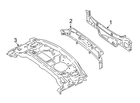 2024 Audi S5 Rear Body Diagram 2