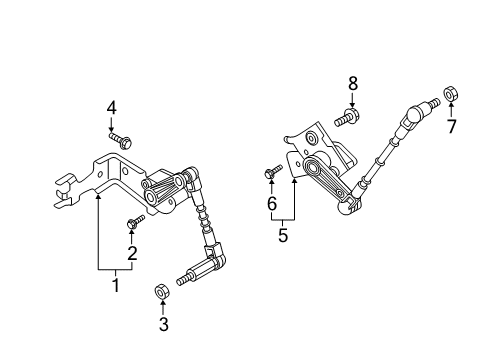 2020 Audi A8 Quattro Electrical Components Diagram 6