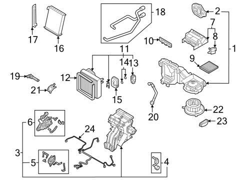 2022 Audi A3 Air Conditioner Diagram