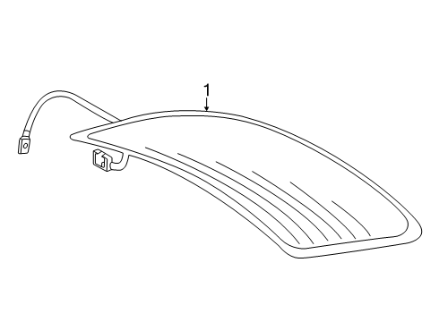 2022 Audi RS5 Back Glass