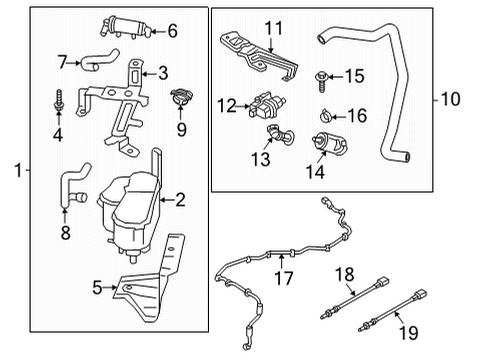 2021 Audi SQ7 Emission Components Diagram