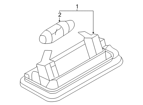 2002 Audi TT Bulbs Diagram 4