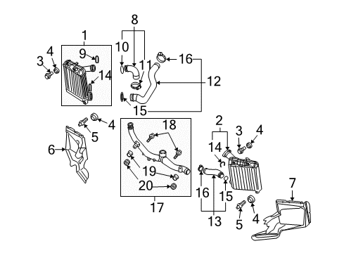 2009 Audi Q7 Intercooler Diagram