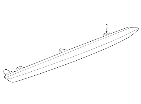 2022 Audi Q4 e-tron High Mount Lamps