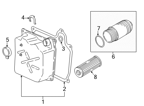 2018 Audi A3 Quattro Transaxle Parts Diagram 3