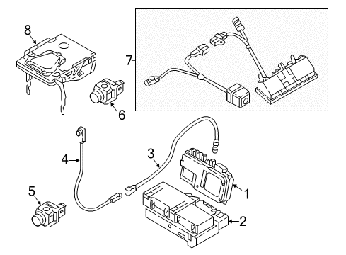 2024 Audi S4 Electrical Components Diagram 2