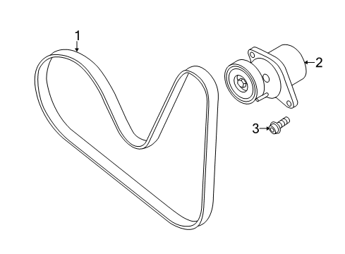 2016 Audi A6 Belts & Pulleys