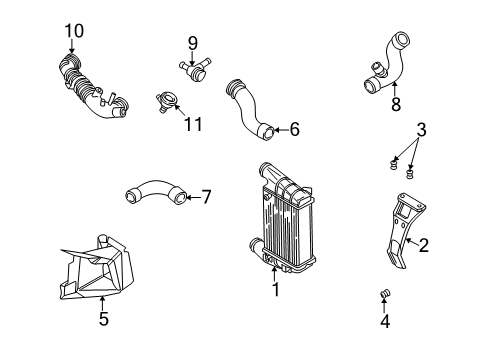 2004 Audi A4 Intercooler Diagram