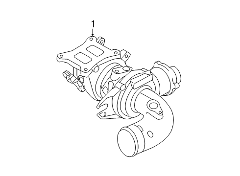 2023 Audi A5 Sportback Exhaust Manifold