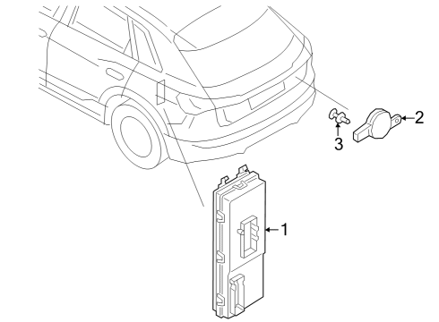 2024 Audi SQ8 e-tron Electrical Components Diagram 13