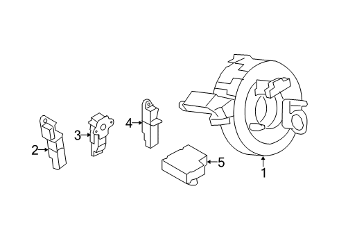 2009 Audi A4 Quattro Supplemental Restraint System Diagram 3