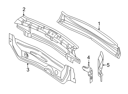 2011 Audi A4 Quattro Rear Body Diagram 2