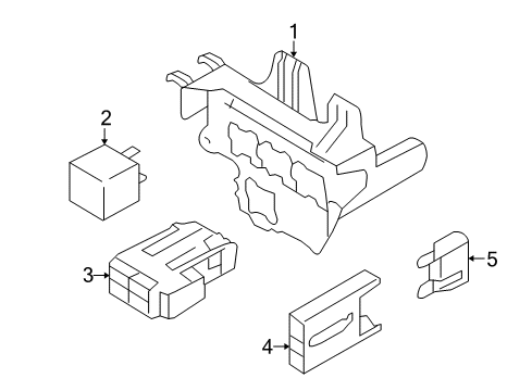 2014 Audi RS5 Fuse & Relay Diagram 3
