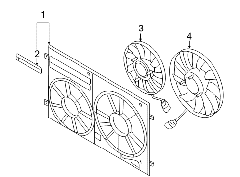 2009 Audi A3 Quattro Cooling Fan Diagram 2