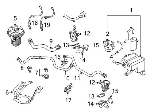2010 Audi Q7 Secondary Air Injection System Diagram