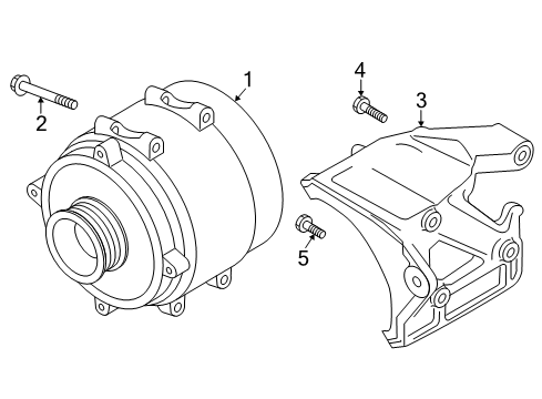 2024 Audi S7 Sportback Alternator Diagram 2