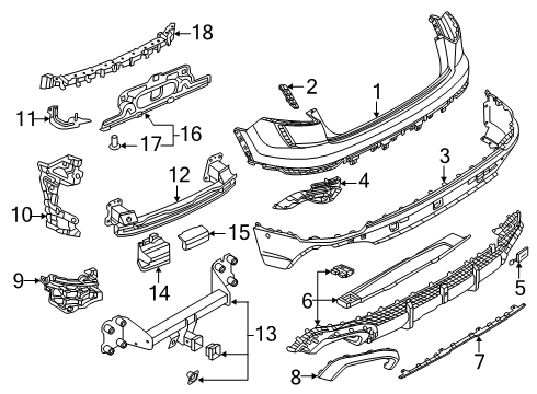2025 Audi RS Q8 COVER Diagram for 4M8-807-511-C-GRU