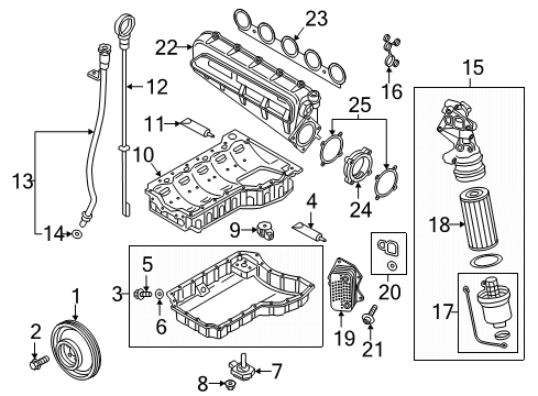 2018 Audi TT Quattro Engine Parts Diagram 2