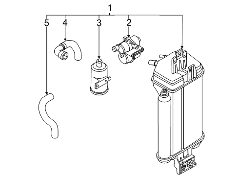 2021 Audi TT Quattro Emission Components Diagram 2