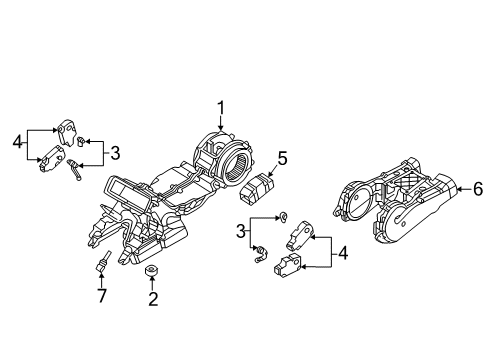 2021 Audi Q7 A/C Evaporator Diagram 2
