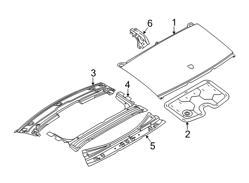 2025 Audi RS3 Roof & Components