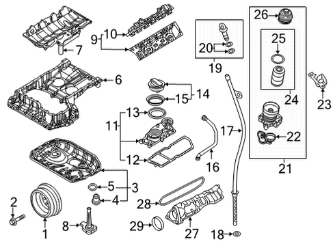 2024 Audi RS7 Sportback Tube Diagram for 0P2-115-631-B