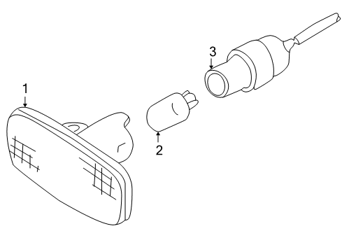 2001 Audi Allroad Quattro Side Repeater Lamps Diagram