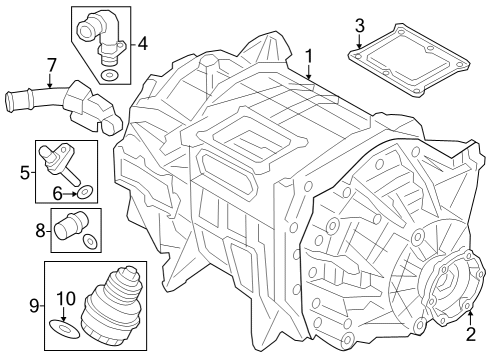 2025 Audi Q8 e-tron Sportback Electrical Components Diagram 4