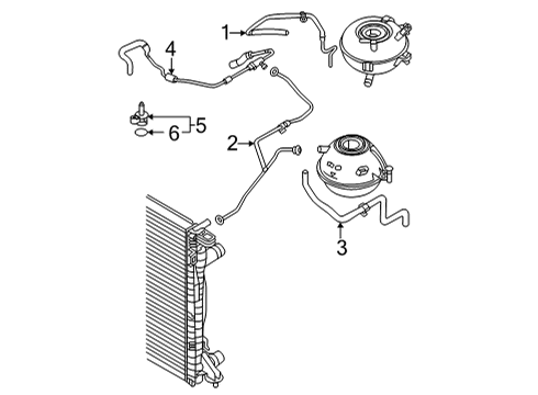 2025 Audi Q5 PHEV BREATHER Diagram for 80A-121-081-FB