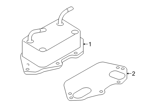 2008 Audi A4 Quattro Oil Cooler Diagram