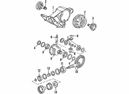 1986 Audi Coupe Differential - Rear