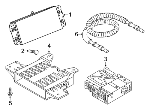 2024 Audi SQ7 Navigation System Diagram
